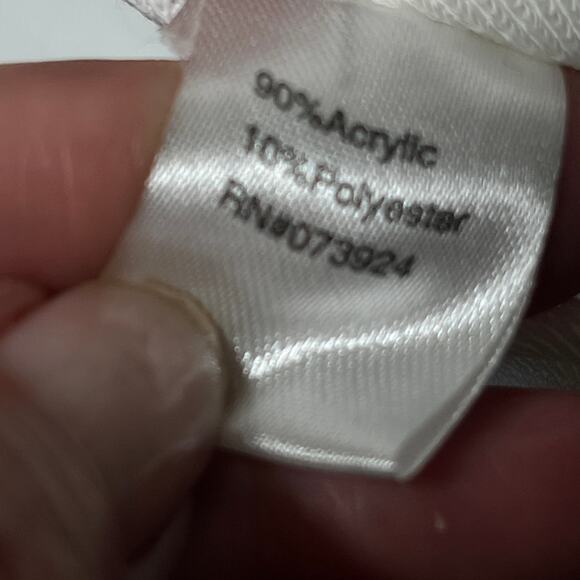 Ming Wang NWT Jacket White Black Acrylic Abstract Avant Garde Knit Evening XL - Picture 6 of 8